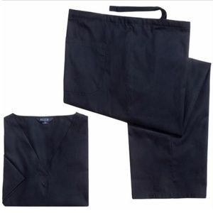 Unisex Medical Scrub Set TRUE NAVY